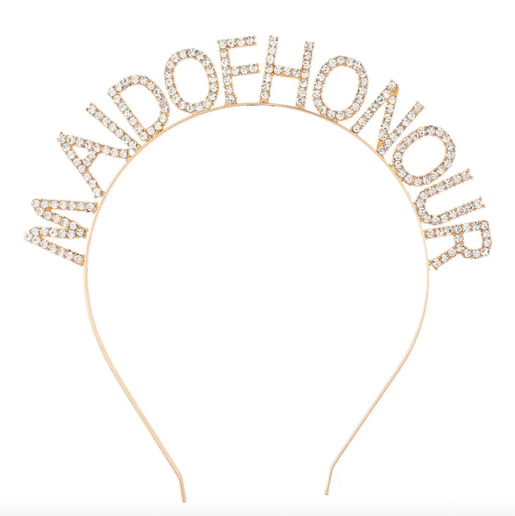 Maid Honour Rhinestone Headband