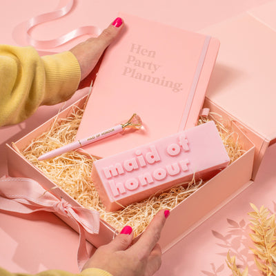 Filled Maid of Honour Luxury Gift Box - Team Hen