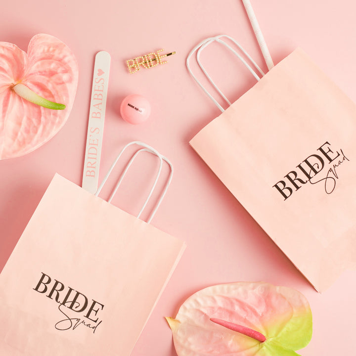 Bride Squad Pink Gift Bag