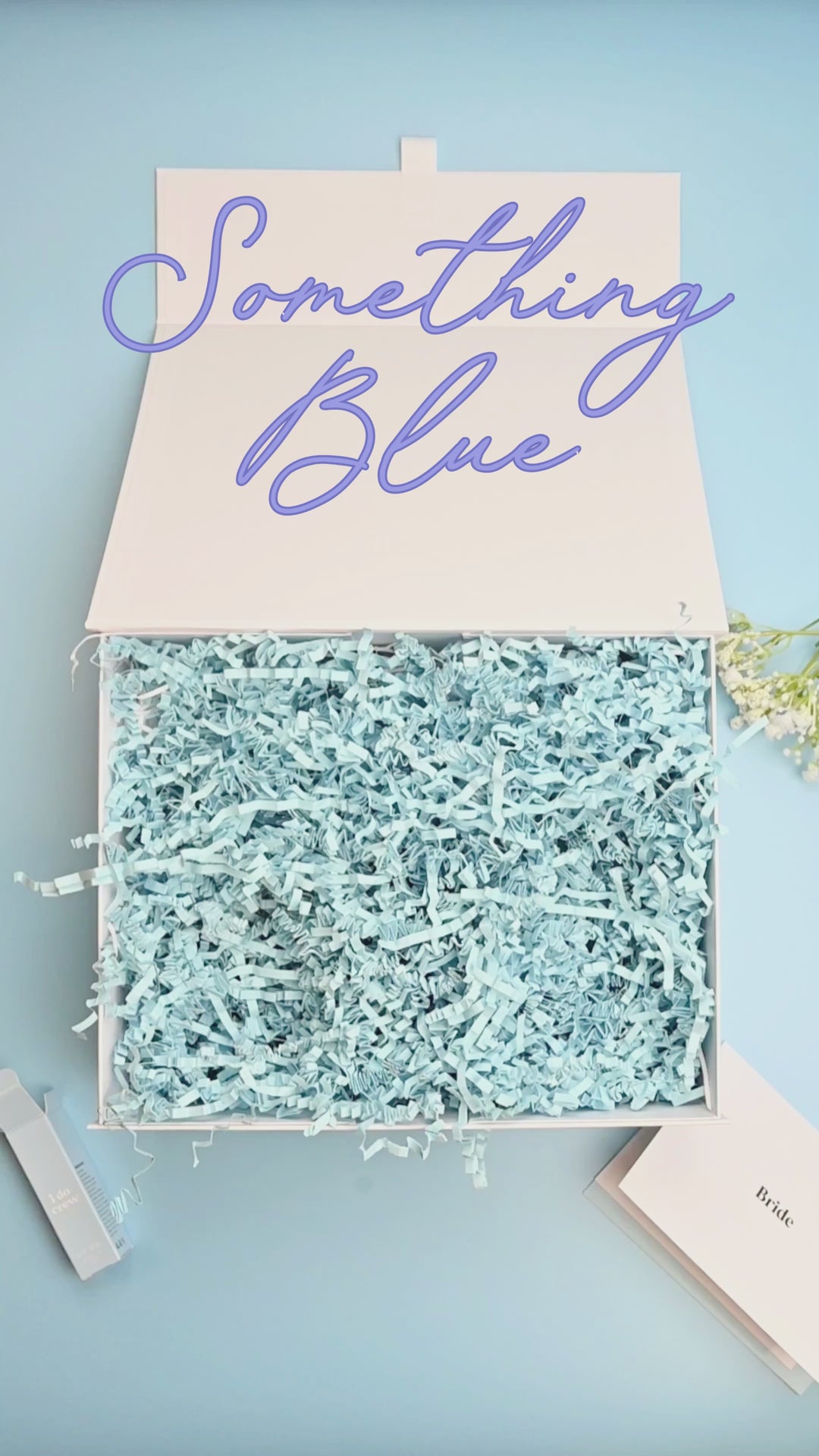 Something Blue Bride Gift Box