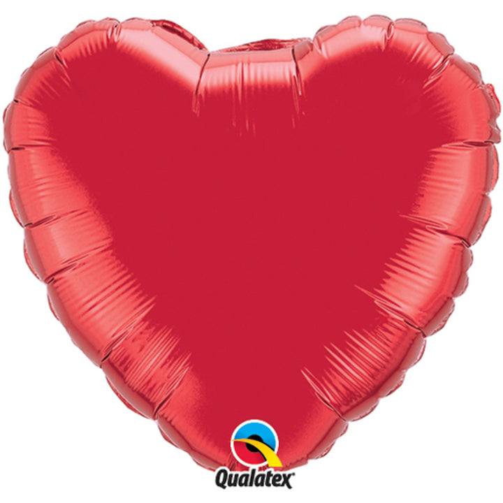 Red Heart 18" Foil Balloon