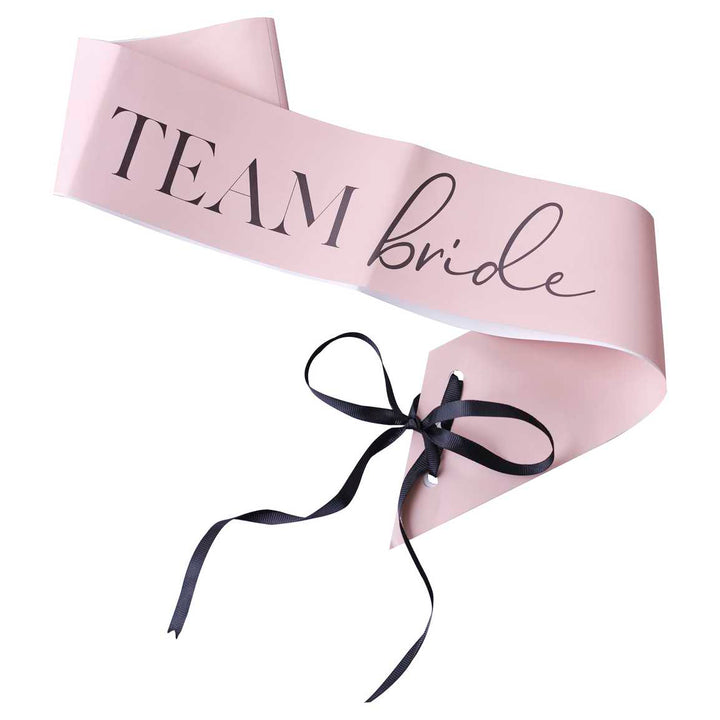 Team Bride Hen Party Sash