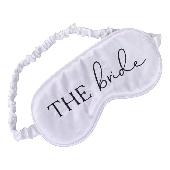 Pink Satin Team Bride Eye Mask - Team Hen