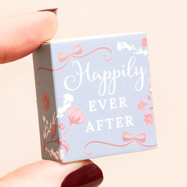 Happily Ever After Horseshoe Matchbox Ceramic Token