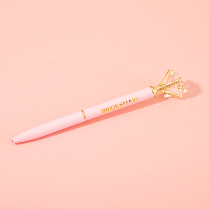 Bridesmaid Diamond Pen - Team Hen