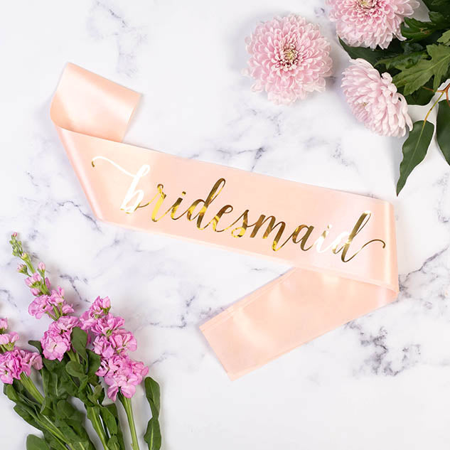 Bridesmaid Satin Sash - Team Hen