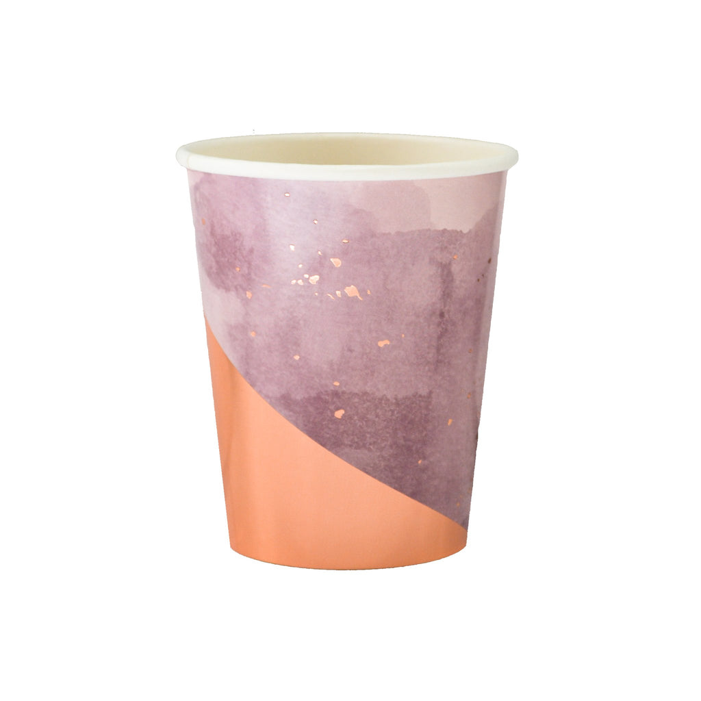 Amethyst Party Cups 8 Pack