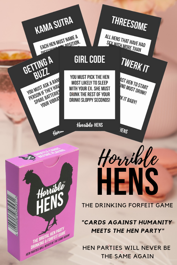 Horrible Hens Hen Party Game | The Hen Party Forfeit Game - Team Hen