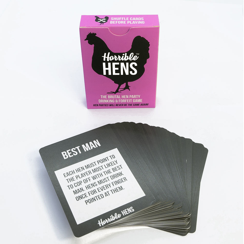 Horrible Hens Hen Party Game | The Hen Party Forfeit Game - Team Hen