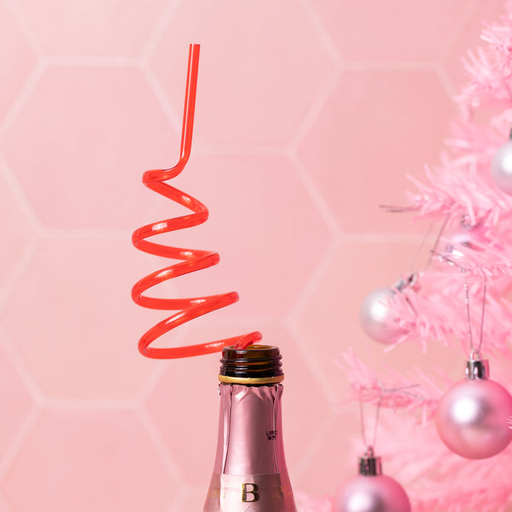 Christmas Tree Festive Drink Straws | 12 Pack