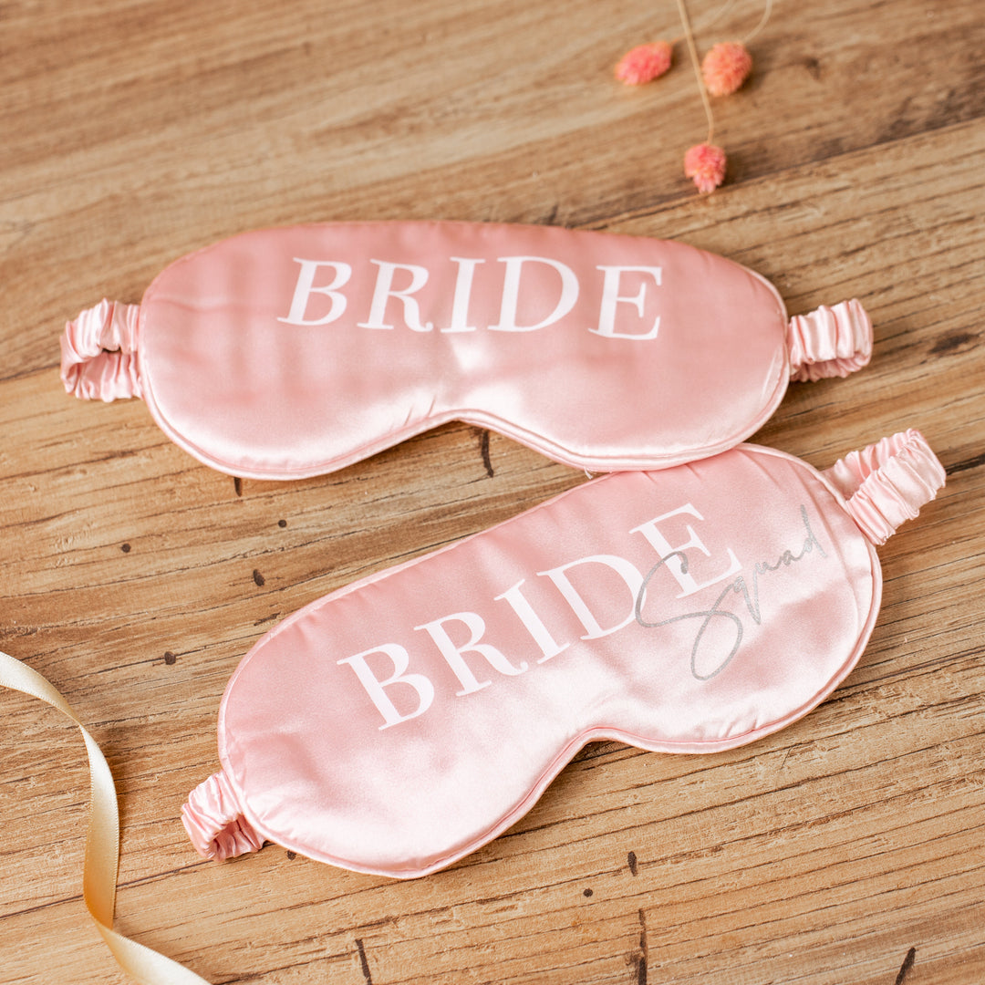 Bride Squad Luxury Satin Eye Mask - Team Hen