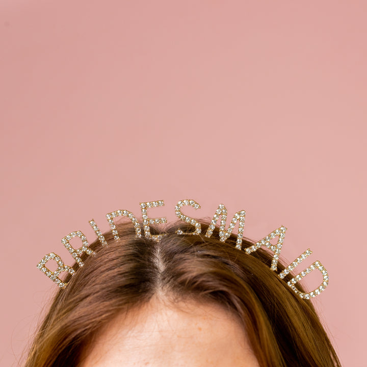 Bridesmaid Rhinestone Headband - Team Hen