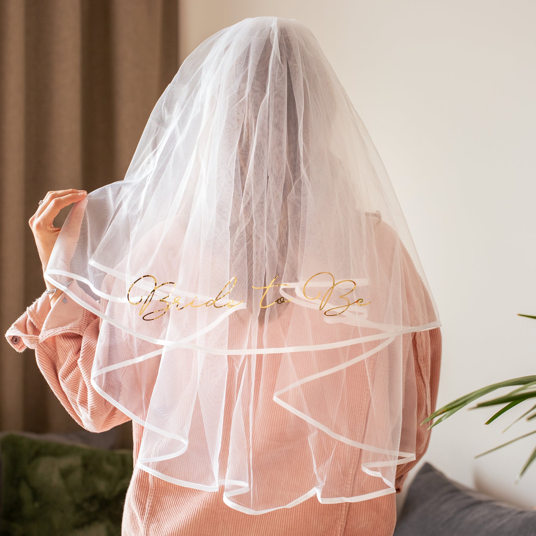 Personalised Hen Party Veil