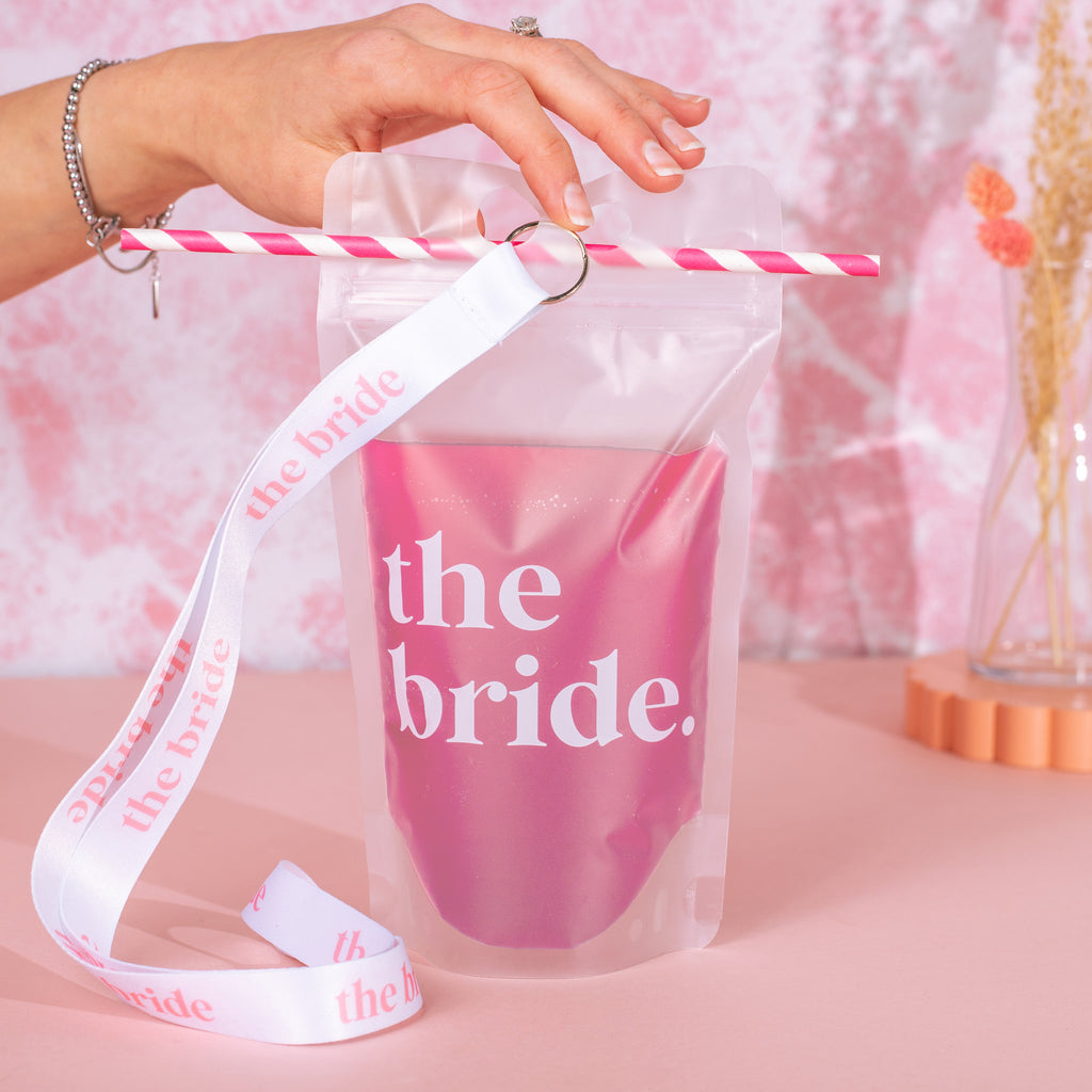 Bride Drinks Pouch Lanyard