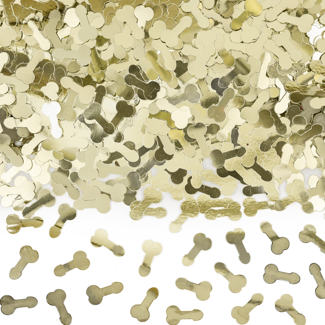 Gold Penis Confetti | Hen Party Confetti - Team Hen