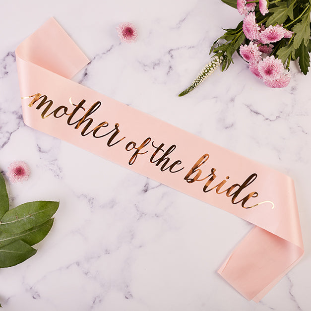 Mother of the Bride Satin Sash | Hen Party Sashes - Team Hen