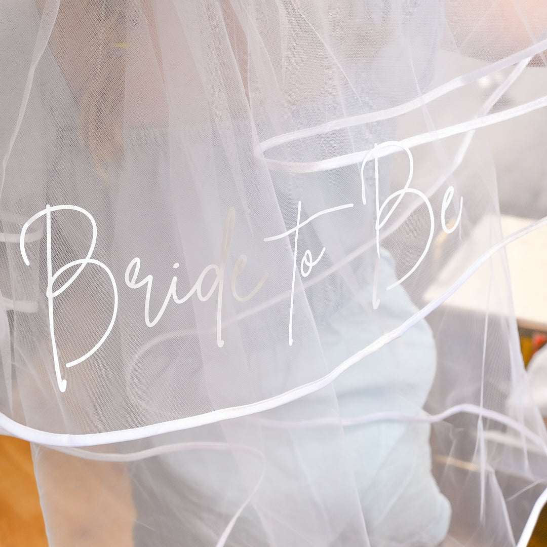 Bride to Be Hen Party Veil - Team Hen