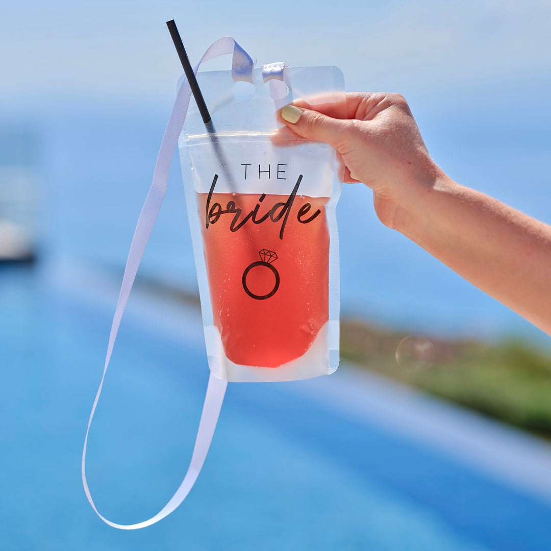 The Bride Drinking Pouch - Team Hen