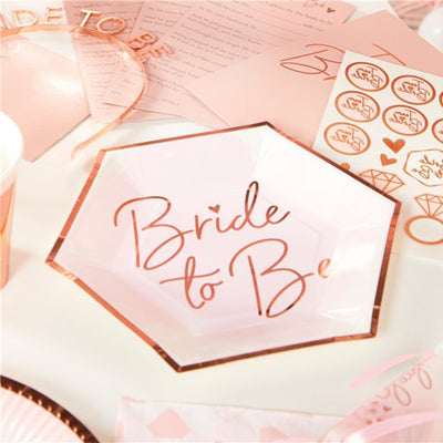 Bride To Be Hen Party Side Plate - Team Hen