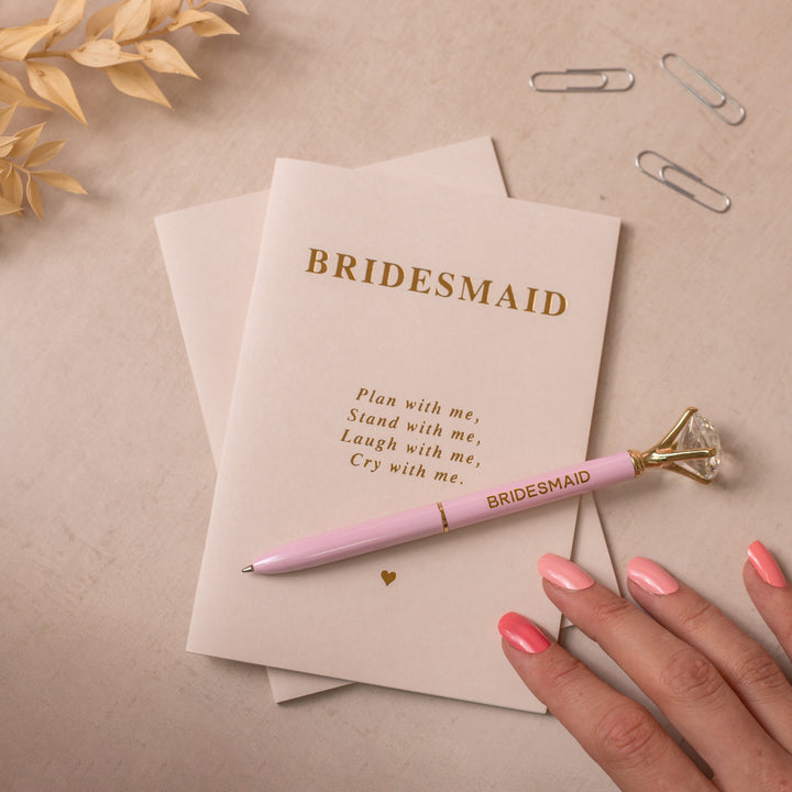 Bridesmaid Diamond Pen - Team Hen