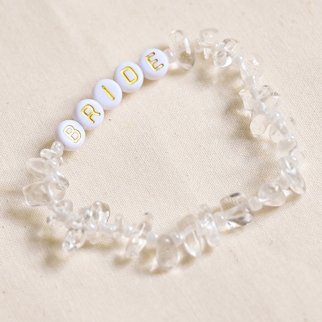 Bride Crystal Bracelet - Team Hen