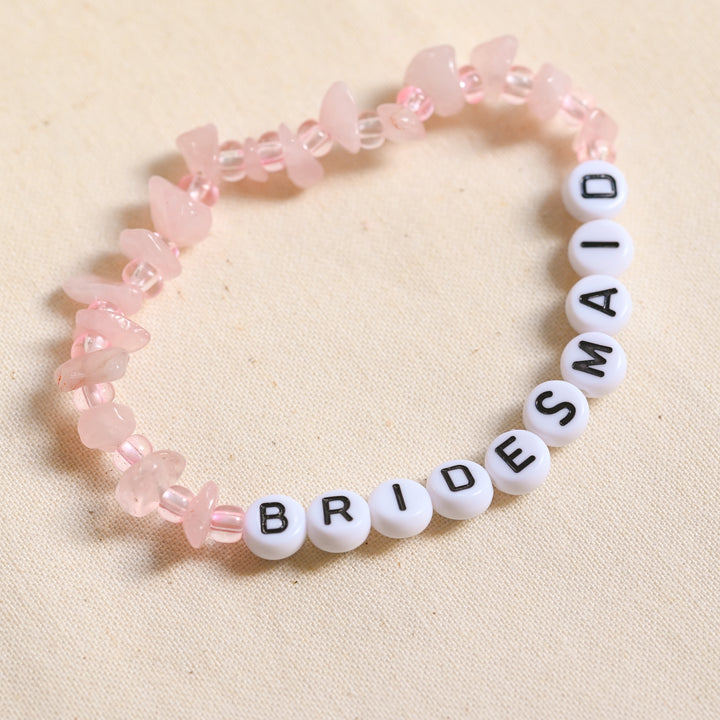 Bridesmaid Crystal Bracelet - Team Hen