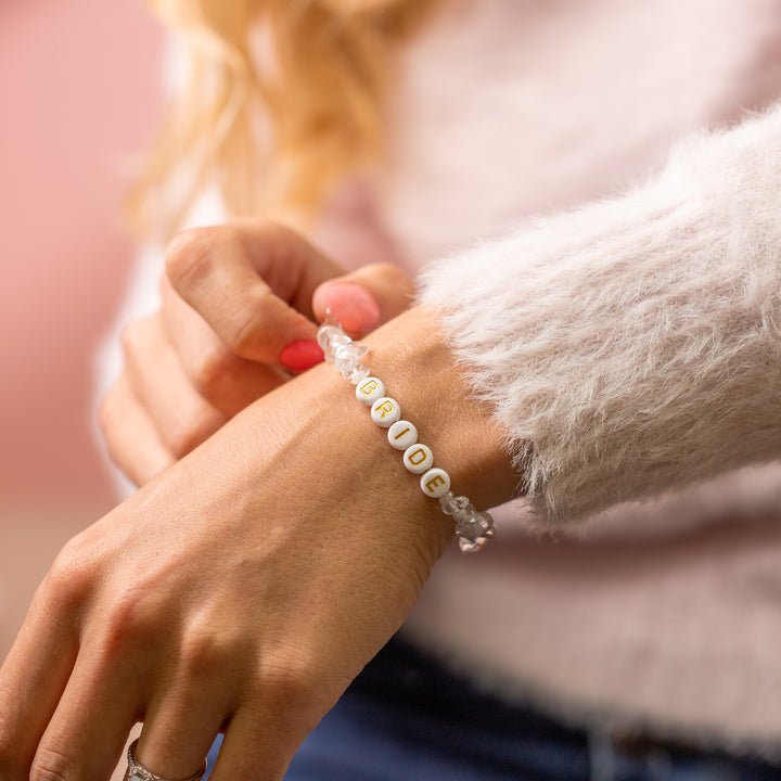 Bride Crystal Bracelet - Team Hen