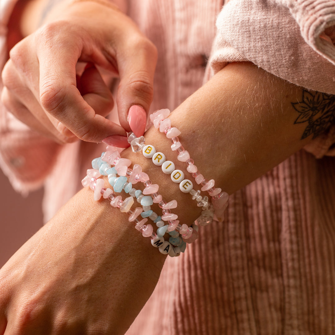 Bride Crystal Bracelet - Team Hen