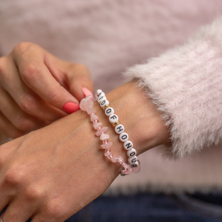 Maid of Honour Crystal Bracelet - Team Hen