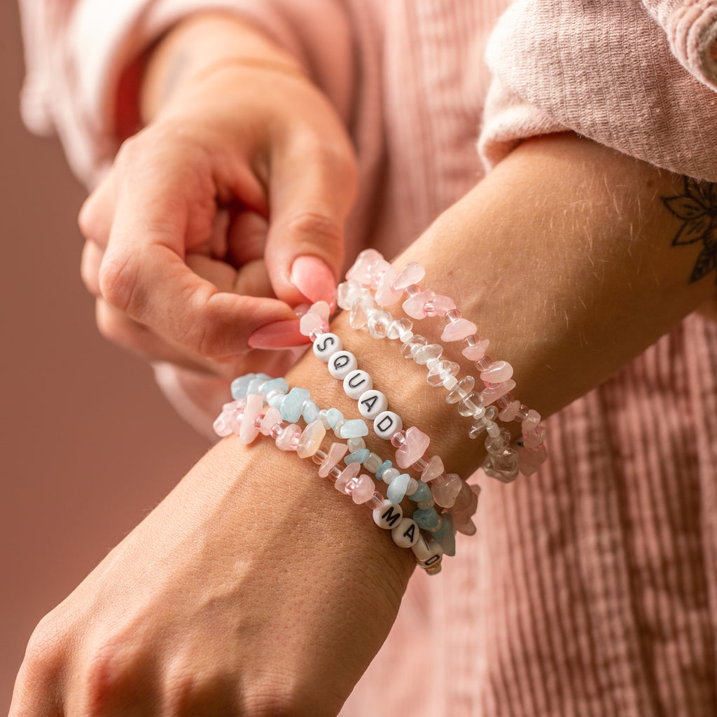 Squad Quartz Crystal Bracelet