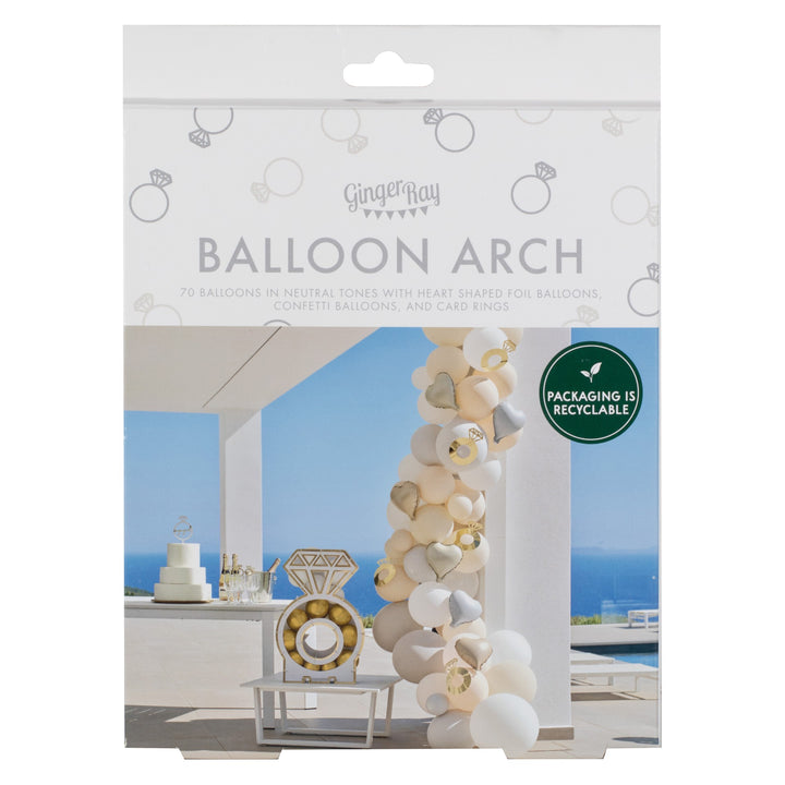 Engagement Balloon Arch Kit - Team Hen