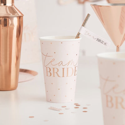 Large Team Bride Hen Party Paper Cup | Hen Party Cups - Team Hen