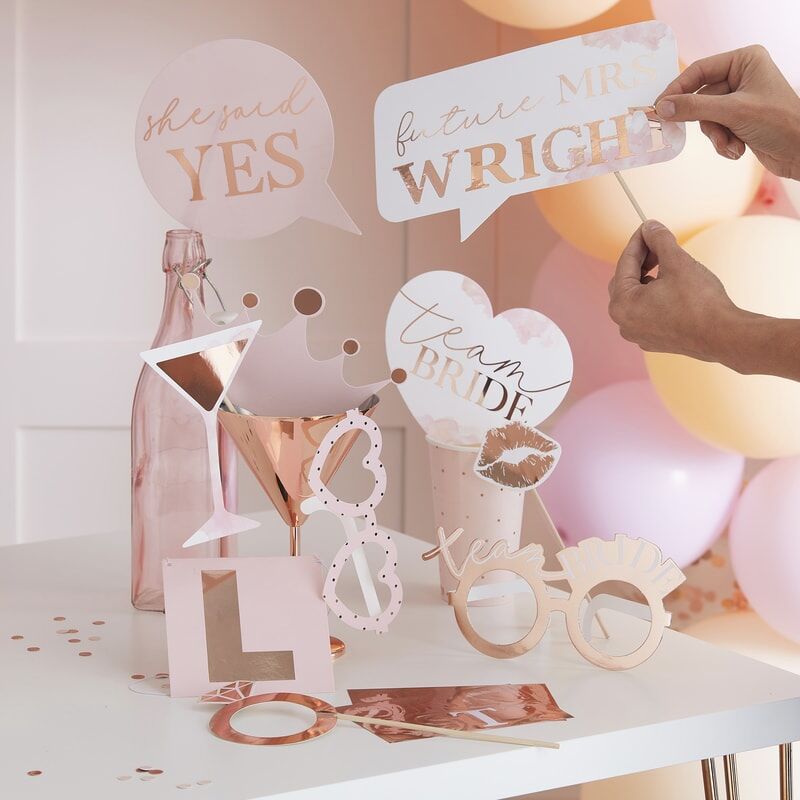 Customisable Hen Party Photo Booth Props