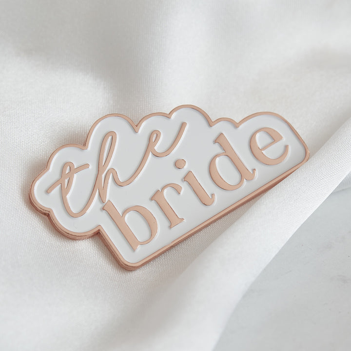 The Bride Lapel Pin - Team Hen