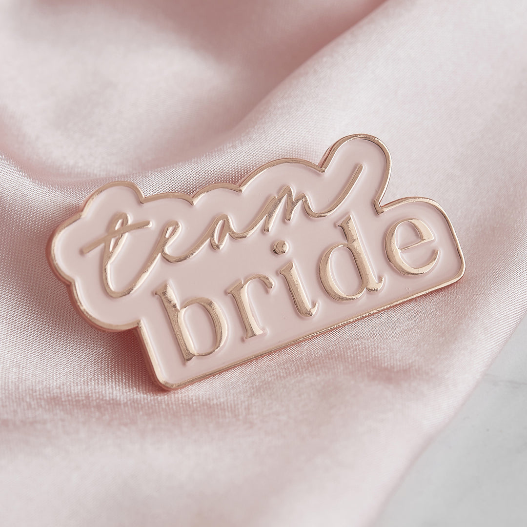 Team Bride Lapel Pin - Team Hen