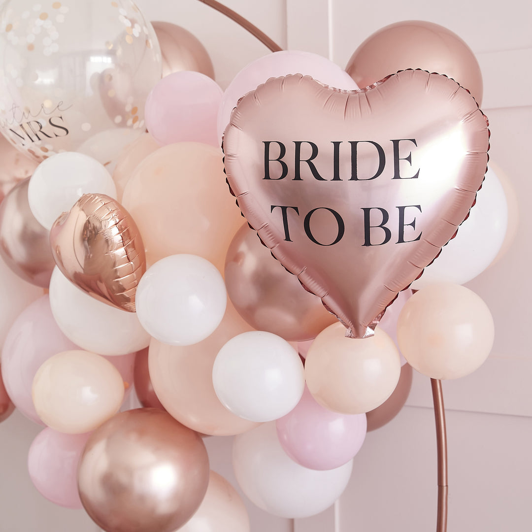 Future Mrs Rose Gold Balloon Arch Kit | Hen Party Balloons - Team Hen