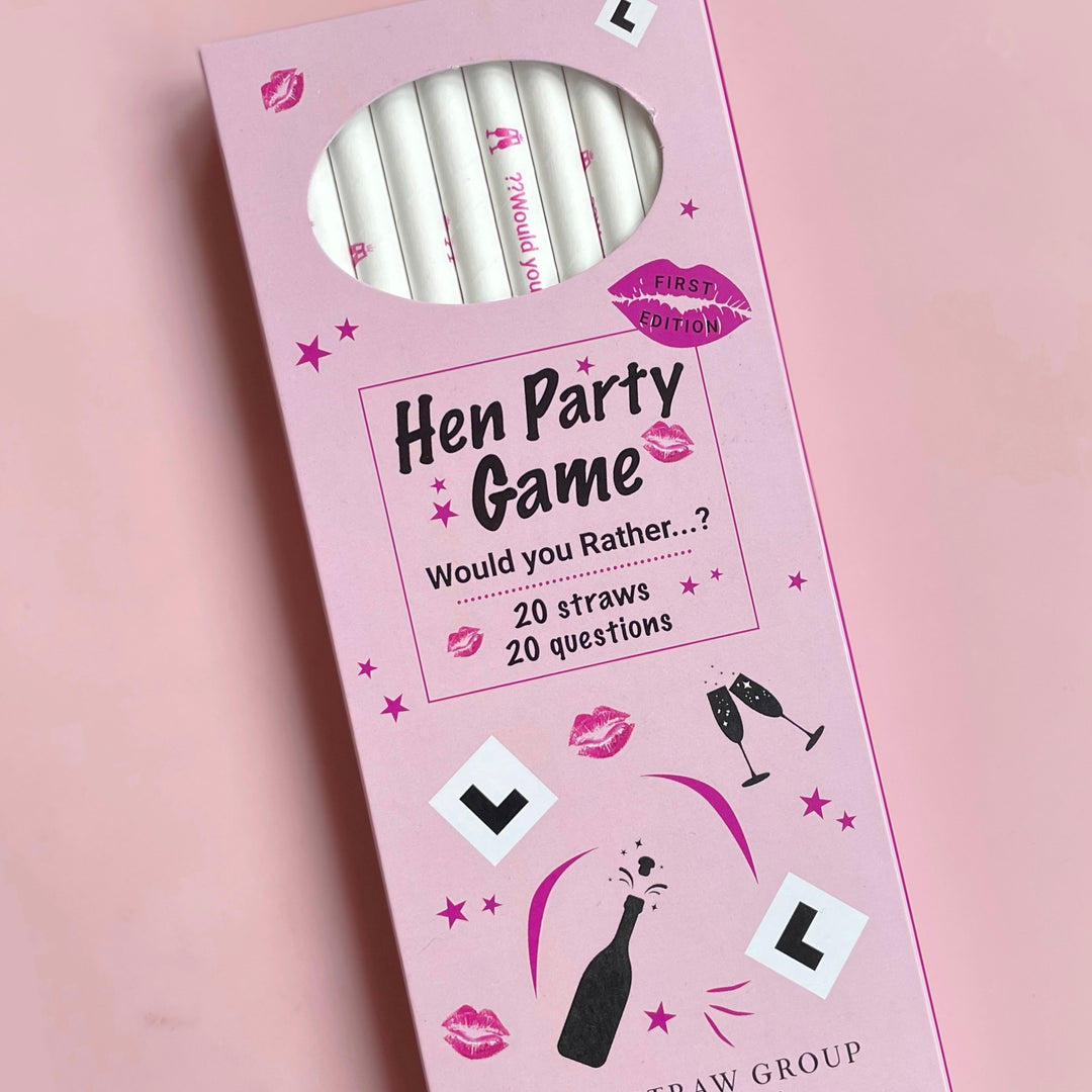 Hen Party Straw Drinking Game | Original - Team Hen