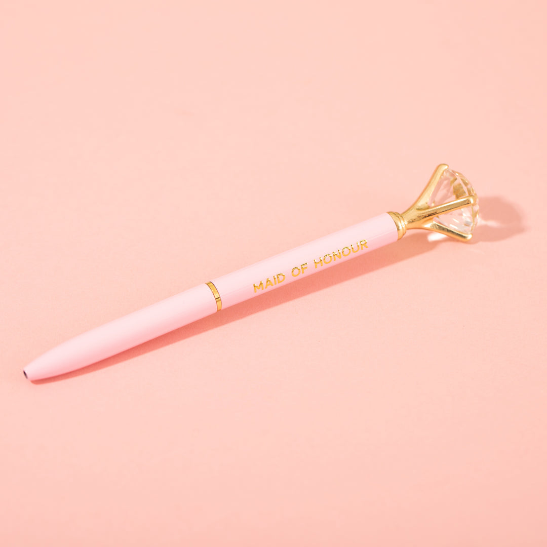 Bridesmaid Diamond Pen - Team Hen