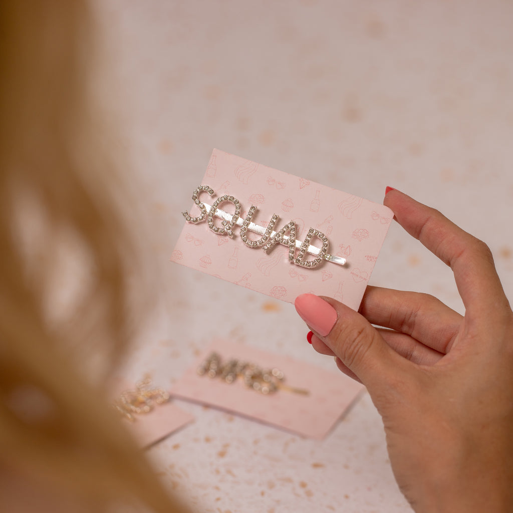 Squad Diamanté Hair Slide